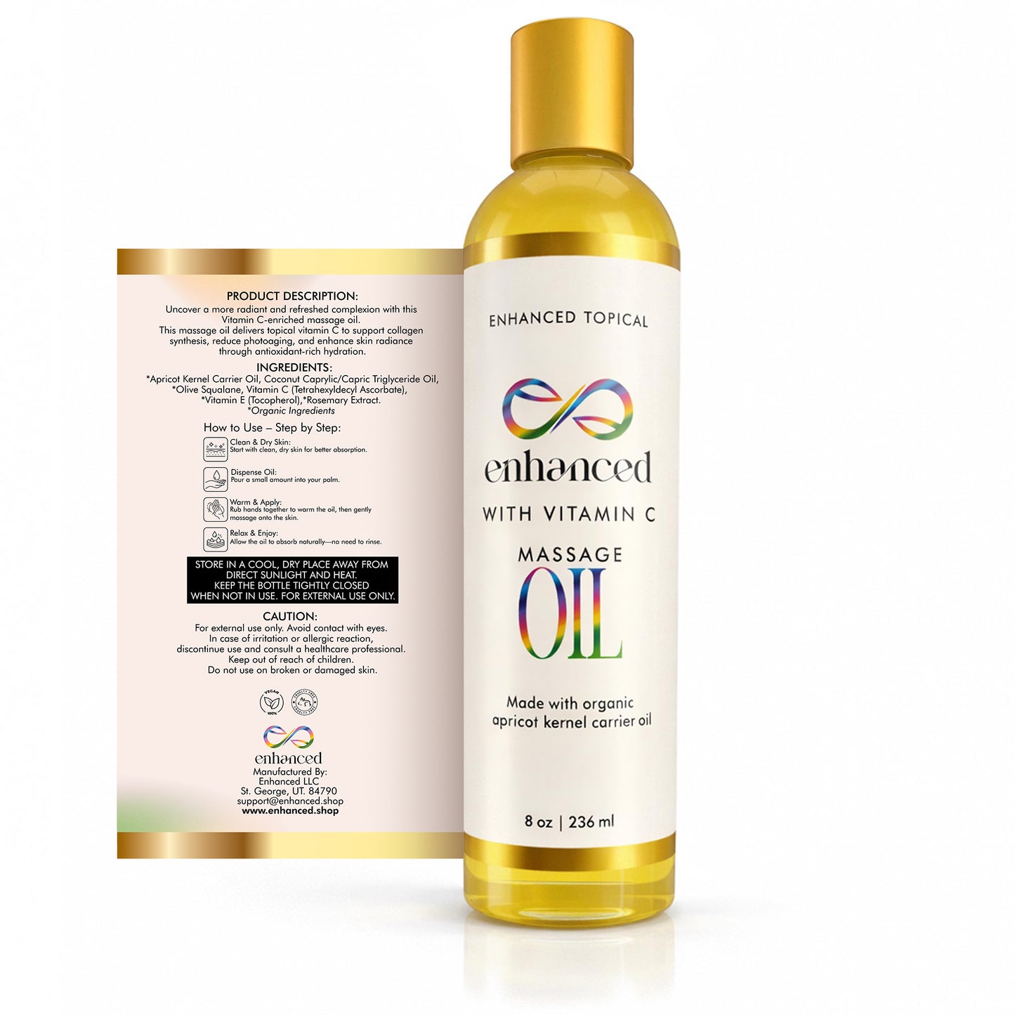 Vitamin C Massage Oil - Collagen Skin Hydrator
