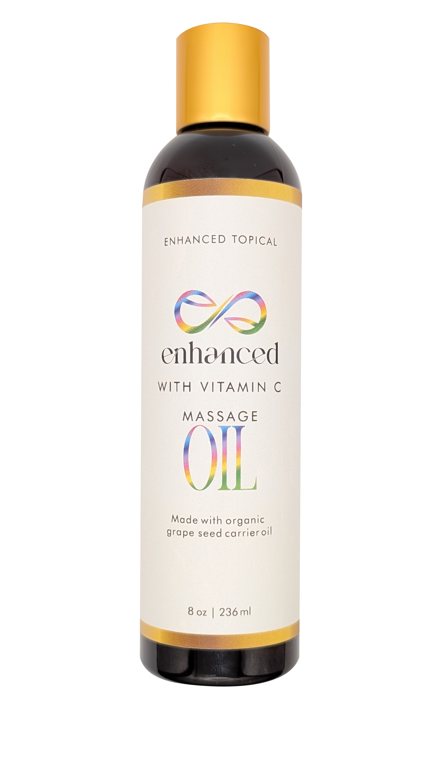 Enhanced Vitamin C Massage Oil - Grapeseed