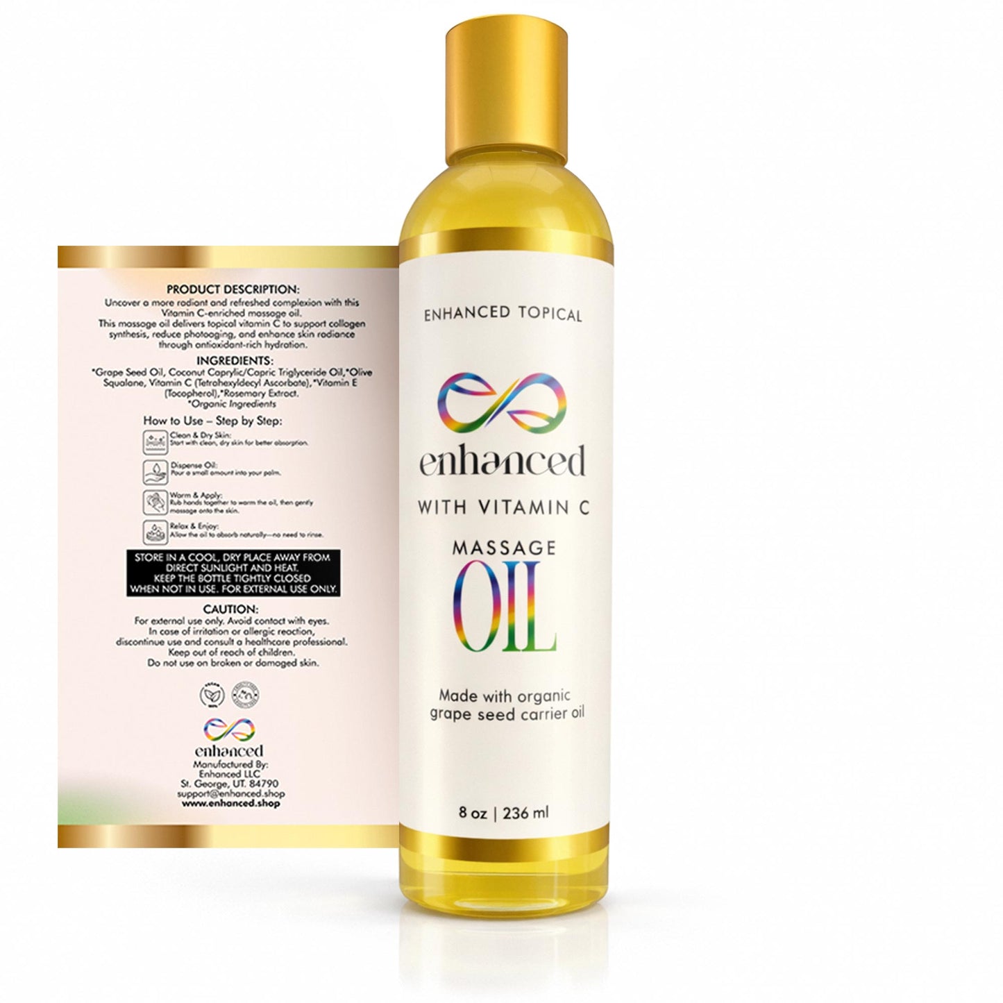 Vitamin C Massage Oil - Collagen Skin Hydrator