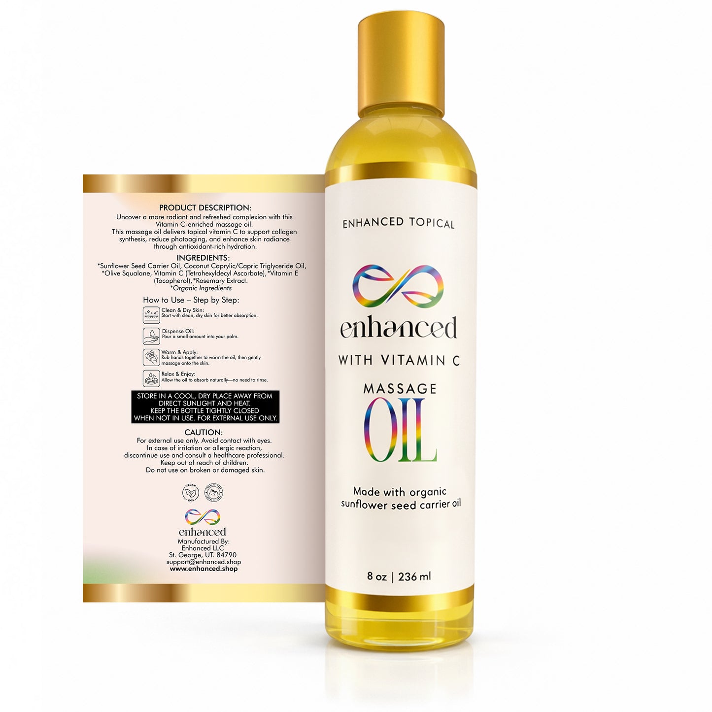 Vitamin C Massage Oil - Collagen Skin Hydrator