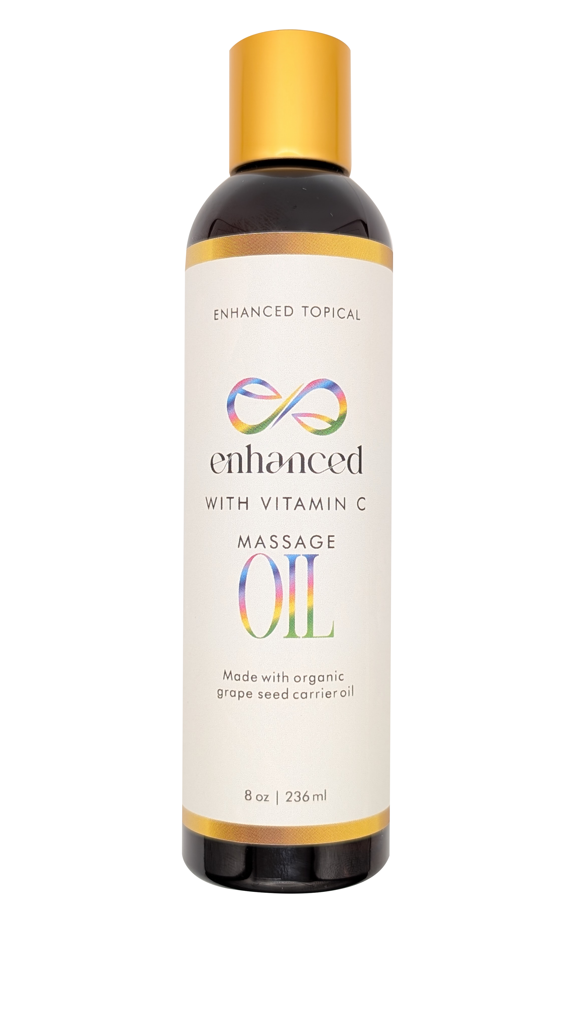 Enhanced Vitamin C Massage Oil - Grapeseed