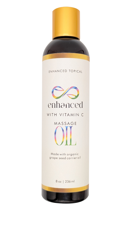 Enhanced Vitamin C Massage Oil - Grapeseed