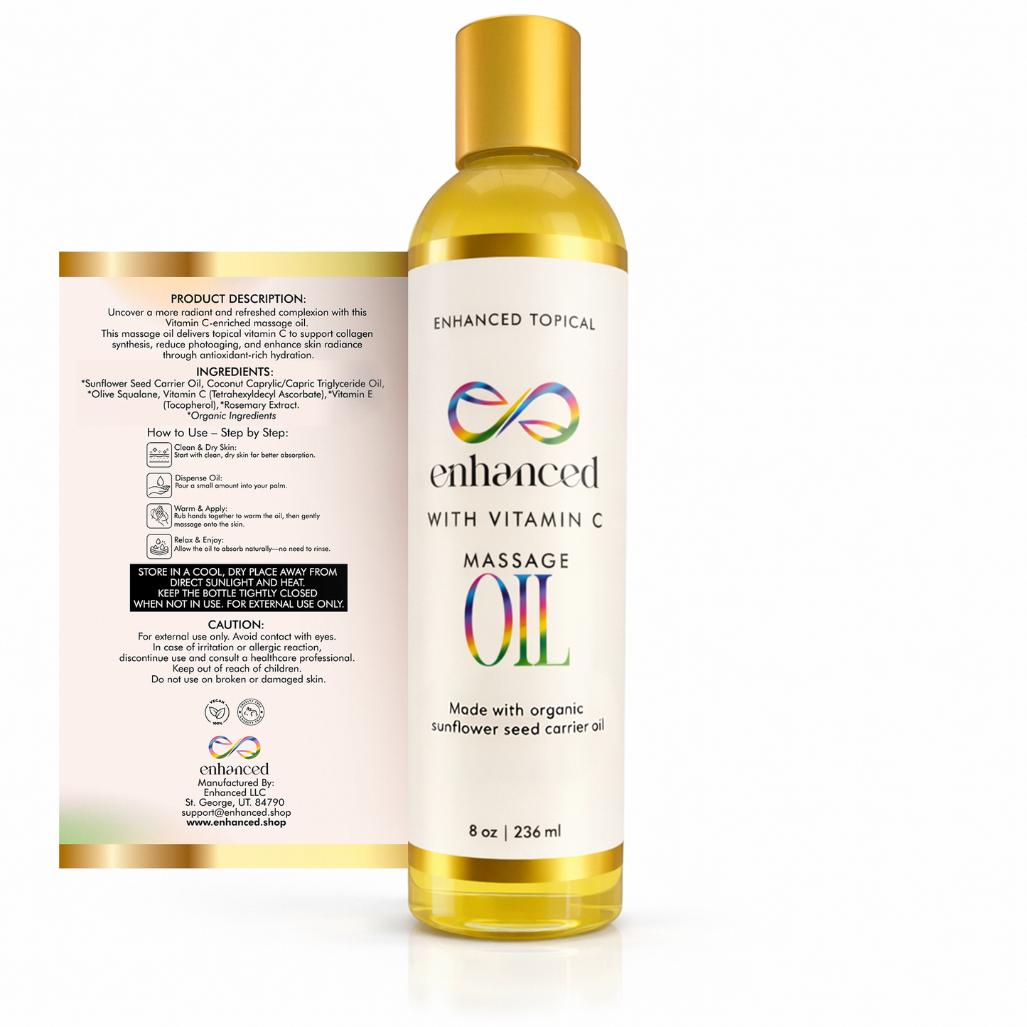 Vitamin C Massage Oil - Collagen Skin Hydrator